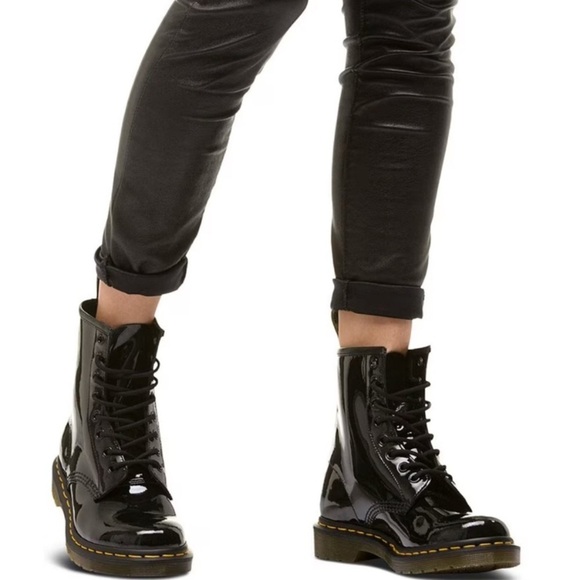 Dr. Martens Shoes - DR. MARTENS 1460 8-Eye Patent Boots